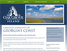 Tablet Screenshot of oakgroveislandga.com